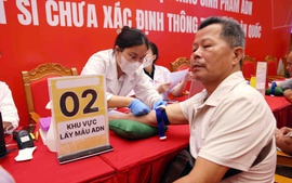 Thu nhận 300.000 mẫu ADN, đẩy nhanh xác định danh tính hài cốt liệt sĩ
