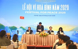 Lễ hội Vì Hòa bình năm 2026-Tôn vinh và lan tỏa giá trị của hòa bình đến thế giới