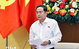 Chủ tịch Quốc hội Trần Thanh Mẫn: Tiếp tục thể hiện vai trò trung tâm trong thể chế hóa chủ trương của Đảng