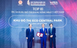 Nhà sáng lập Ecopark lập cú đúp tại Giải thưởng Quốc gia Bất động sản Việt Nam lần thứ II