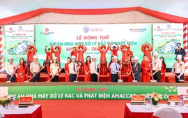 AMACCAO đồng loạt tổ chức động thổ 2 dự án hạ tầng môi trường