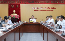 Tập trung xây dựng Nghị định hướng dẫn thi hành Luật Tín ngưỡng, tôn giáo (sửa đổi)