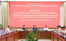 Phó Thủ tướng Phạm Thị Thanh Trà dự Hội thảo đặc biệt xác minh thông tin về khu mộ liệt sĩ tập thể tại Công viên Lê Thị Riêng