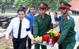 Xúc động lễ viếng, truy điệu, an táng 63 hài cốt liệt sĩ tại Đồng Nai