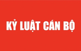 Kỷ luật cảnh cáo 2 nguyên lãnh đạo tỉnh