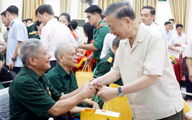 Tổng Bí thư, Chủ tịch nước: Tiếp tục rà soát, giải quyết đầy đủ chính sách đối với người có công và thân nhân