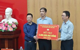 Ủy ban Trung ương MTTQ Việt Nam hỗ trợ 5 tỷ đồng cho tỉnh Lai Châu khắc phục hậu quả mưa lũ
