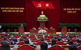 Thông cáo báo chí ngày làm việc thứ tư Hội nghị Trung ương 3 khoá XIV
