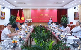 Hội nghị báo cáo viên Đảng ủy Chính phủ 6 tháng đầu năm