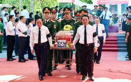 Lễ viếng, lễ truy điệu và an táng 34 hài cốt liệt sĩ tại Nghĩa trang Liệt sĩ Vị Xuyên