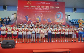 Bế mạc Vòng chung kết Hội thao kỷ niệm 80 năm Ngày truyền thống Thi hành án dân sự