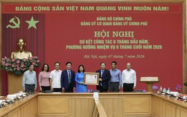 Phó Thủ tướng Thường trực Phạm Gia Túc dự công bố quyết định thành lập cơ quan Đảng ủy Chính phủ