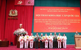 80 năm lực lượng an ninh nhân dân: Giữ vững vai trò 'thanh bảo kiếm' bảo vệ an ninh quốc gia