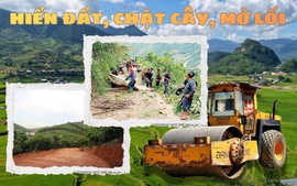 Đồng bào vùng cao: Hiến đất, chặt cây, mở lối để làm đường
