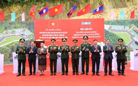 Thêm công trình vun đắp tình đoàn kết đặc biệt Việt Nam-Lào