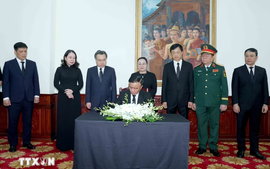 Thường trực Ban Bí thư Trần Cẩm Tú sẽ dự Lễ truy điệu đồng chí Saysomphone Phomvihane