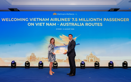 Vietnam Airlines kỷ niệm 35 năm đường bay Việt Nam – Australia