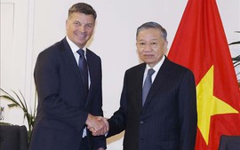 Tổng Bí thư, Chủ tịch nước Tô Lâm tiếp Chủ tịch Đảng Tự do Australia