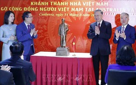 Tổng Bí thư, Chủ tịch nước Tô Lâm dự lễ khánh thành Nhà Việt Nam, gặp gỡ cộng đồng người Việt