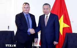 Tổng Bí thư, Chủ tịch nước Tô Lâm tiếp lãnh đạo một số doanh nghiệp tại Australia
