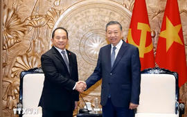 Tổng Bí thư, Chủ tịch nước Tô Lâm tiếp Cố vấn Hội đồng An ninh quốc gia Philippines