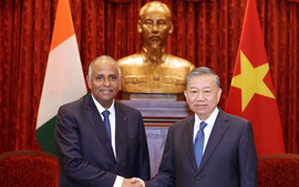 Tổng Bí thư, Chủ tịch nước Tô Lâm tiếp Chủ tịch Quốc hội Côte d'Ivoire Patrick Achi