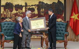 Thủ tướng Lê Minh Hưng tiếp Giáo sư Trần Thanh Vân