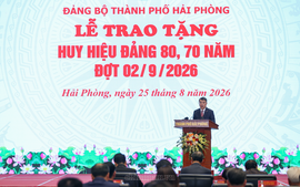 Thủ tướng Lê Minh Hưng: Đảng đã lớn lên từ Nhân dân, vì Nhân dân mà chiến đấu, hy sinh, vì Nhân dân mà đổi mới và phát triển*