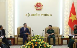Việt Nam - Pháp thúc đẩy hợp tác quốc phòng trên nhiều lĩnh vực
