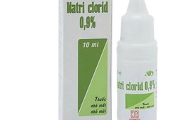 Xử phạt công ty sản xuất lô thuốc nhỏ mắt Natri clorid 0,9% vi phạm chất lượng