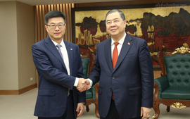 Phó Thủ tướng Thường trực Phạm Gia Túc tiếp Chủ tịch China Eximbank