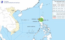 Áp thấp nhiệt đới vào Biển Đông, tác động mạnh đến vùng biển phía Đông Nam