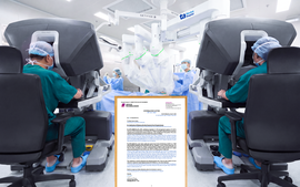 Việt Nam lần đầu phẫu thuật ung thư bằng hai 'siêu robot' của Mỹ cùng lúc