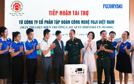 Bệnh viện Trung ương Quân đội 108 ứng dụng công nghệ điện trường cao áp tích hợp AI trong phục hồi chức năng