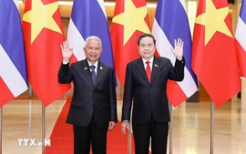 Chủ tịch Quốc hội kiêm Chủ tịch Hạ viện Vương quốc Thái Lan kết thúc chuyến thăm chính thức Việt Nam