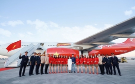 Vietjet 2 lần được vinh danh "Dấu ấn thương hiệu Việt hướng đến tăng trưởng xanh"
