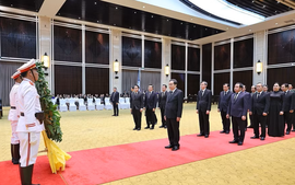 Lãnh đạo Đảng, Nhà nước Việt Nam gửi Điện chia buồn đồng chí Saysomphone Phomvihane từ trần
