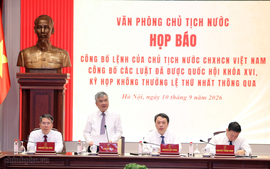 Họp báo công bố Lệnh của Chủ tịch nước về 15 luật: Nhiều thủ tục được cắt giảm