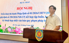 Bộ Tư pháp triển khai quy định mới, đổi mới công tác hợp nhất văn bản