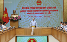 Phó Thủ tướng Thường trực Phạm Gia Túc yêu cầu xử lý thực chất các kiến nghị của doanh nghiệp xây dựng