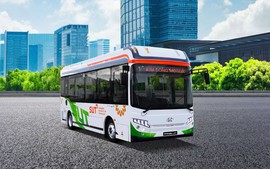 Xuất khẩu lô xe city buýt thuần điện EV KIM LONG sang Thái Lan