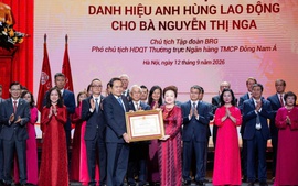 Chủ tịch Tập đoàn BRG Nguyễn Thị Nga được phong tặng danh hiệu Anh hùng Lao động thời kỳ đổi mới