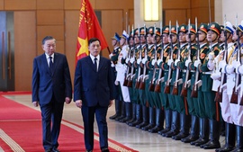 Tổng Bí thư, Chủ tịch nước Tô Lâm chủ trì Lễ đón chính thức Nhà vua Vương quốc Thái Lan và Hoàng hậu