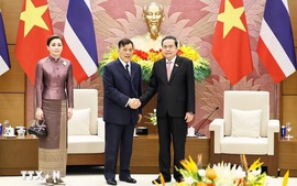 Chủ tịch Quốc hội Trần Thanh Mẫn hội kiến Nhà Vua Thái Lan