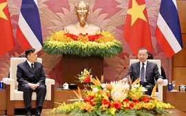 Tổng Bí thư, Chủ tịch nước Tô Lâm hội đàm với Nhà Vua Thái Lan