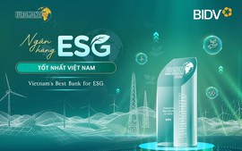 BIDV được vinh danh 'Ngân hàng ESG tốt nhất Việt Nam'