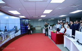 Phó Thủ tướng Thường trực Phạm Gia Túc khảo sát mô hình logistics, cửa khẩu thông minh tại Lạng Sơn