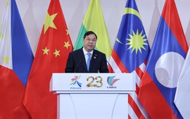 Phó Thủ tướng Thường trực Phạm Gia Túc nêu 4 trọng tâm thúc đẩy kết nối thị trường, hạ tầng và chuỗi cung ứng ASEAN - Trung Quốc