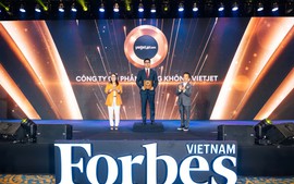 Forbes vinh danh Vietjet trong TOP 50 công ty niêm yết tốt nhất Việt Nam 2026