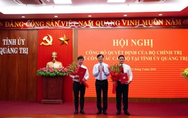 Quảng Trị có tân Bí thư, Phó Bí thư Tỉnh ủy